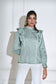 Gemini Ruffle Shirt(Mint Green)